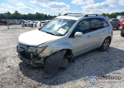 2007 Acura Mdx Technology Package z USA, uszkodzony, nr VIN 2HNYD28307H516425